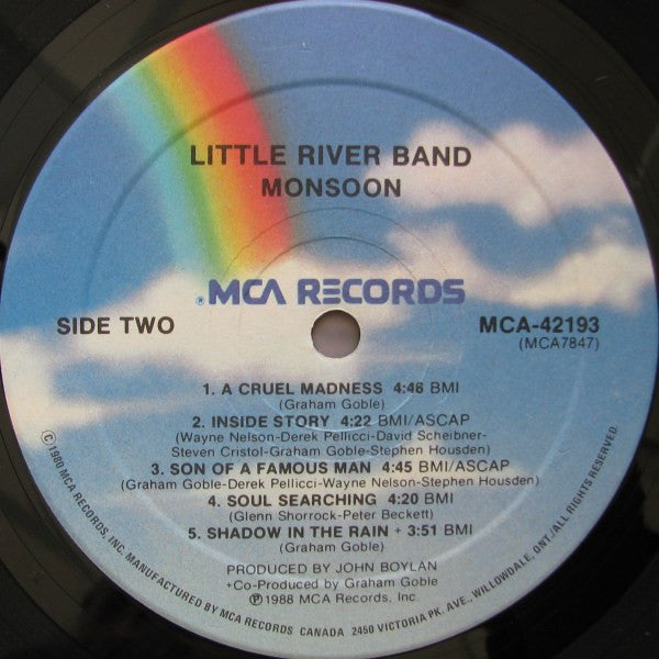 Little River Band : Monsoon (LP, Album)