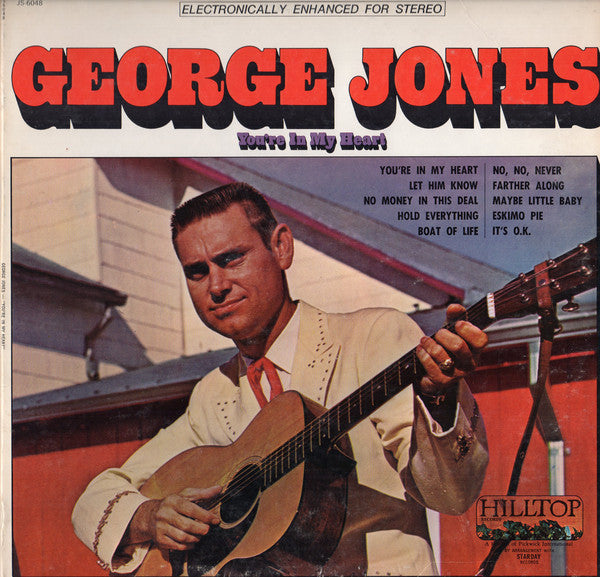 George Jones (2) : You're In My Heart (LP, Comp)