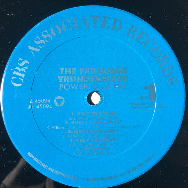 The Fabulous Thunderbirds : Powerful Stuff (LP, Album)