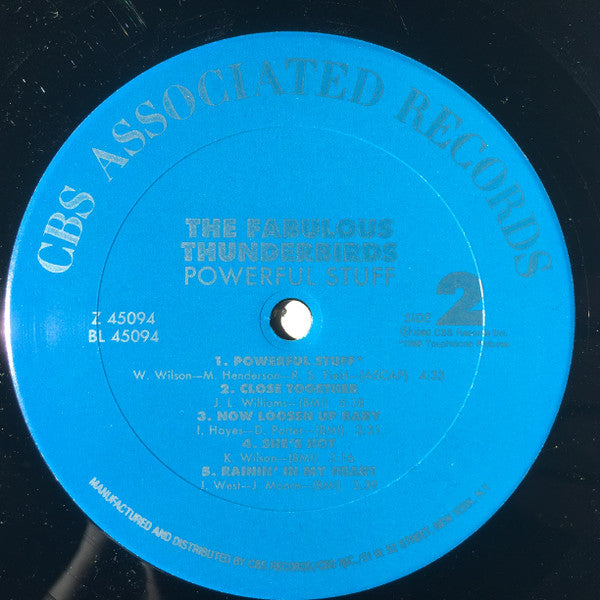 The Fabulous Thunderbirds : Powerful Stuff (LP, Album)