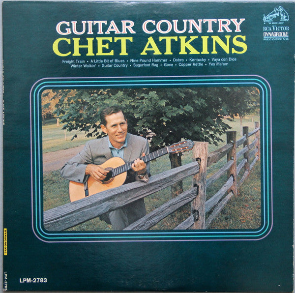 Chet Atkins : Guitar Country (LP, Album, Mono, Ind)