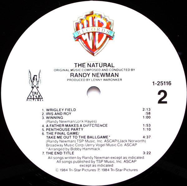 Randy Newman : The Natural (LP, Album, All)