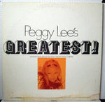 Peggy Lee : Peggy Lee's Greatest! (LP, Comp, RE)