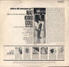 Nat King Cole : Where Did Everyone Go? (LP, Album, Mono)