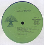 Various : Truth Of Truths (2xLP, San)