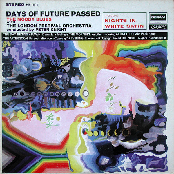 The Moody Blues : Days Of Future Passed (LP, Album, Bes)