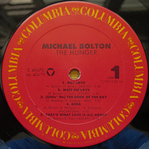 Michael Bolton : The Hunger (LP, Album)