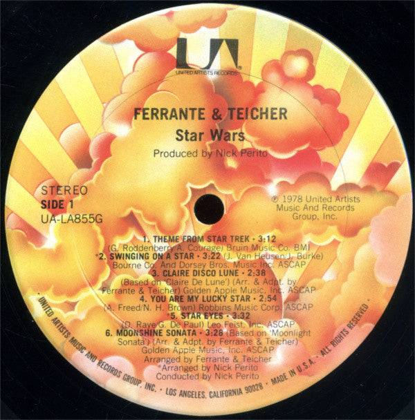 Ferrante & Teicher : Star Wars (LP, Album)