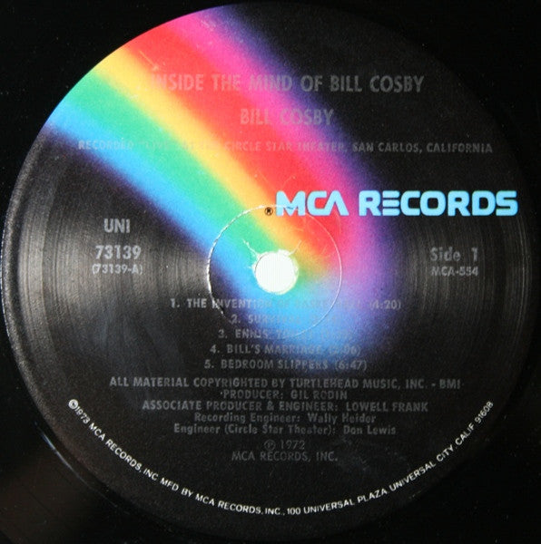 Bill Cosby : Inside The Mind Of Bill Cosby (LP, Album, RE)