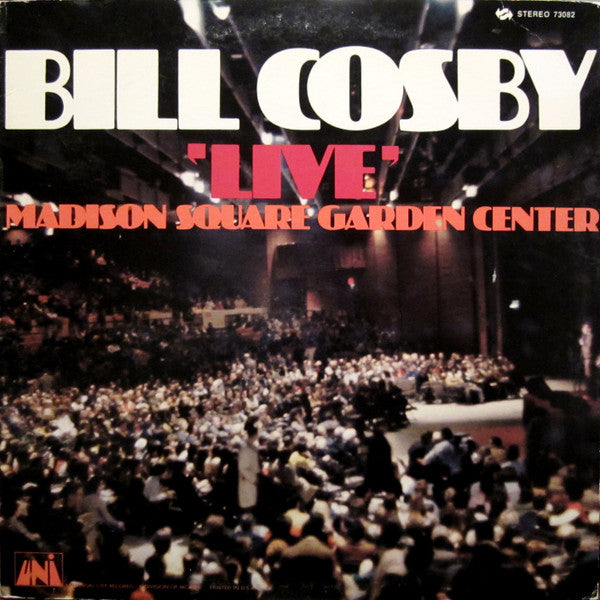 Bill Cosby : "Live" Madison Square Garden Center (LP, Album, Gat)