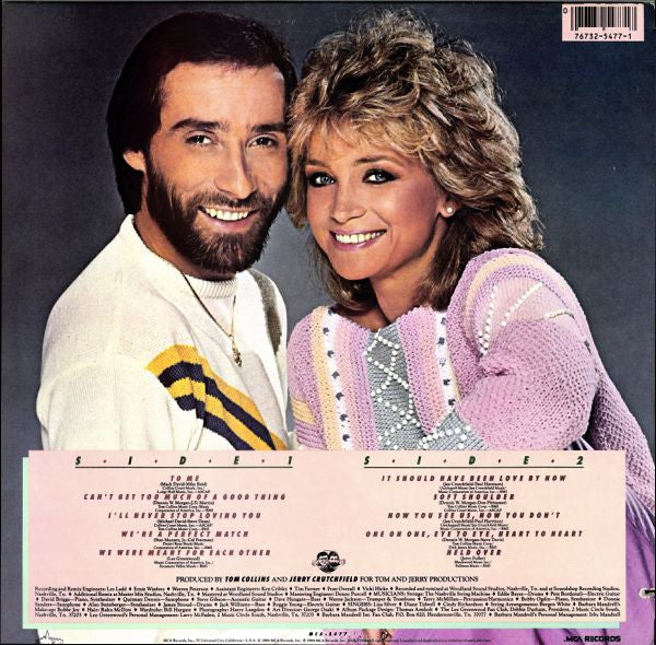 Barbara Mandrell / Lee Greenwood : Meant For Each Other (LP, Album)