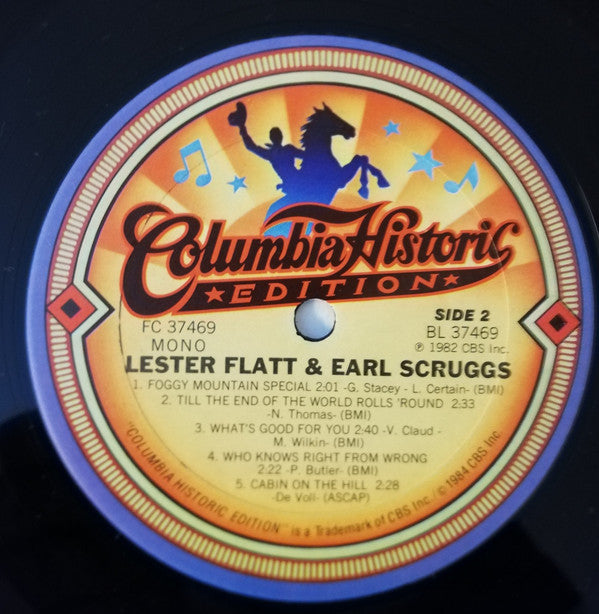 Flatt & Scruggs : Flatt & Scruggs (LP, Comp, Mono)