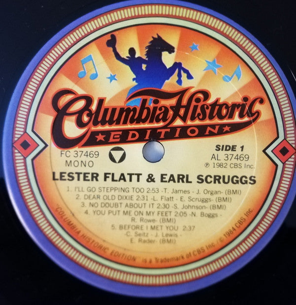 Flatt & Scruggs : Flatt & Scruggs (LP, Comp, Mono)