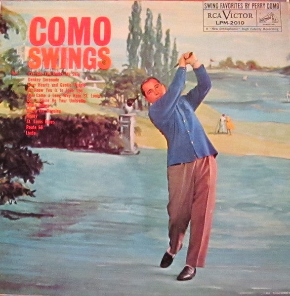 Perry Como : Como Swings (LP, Album, Mono)