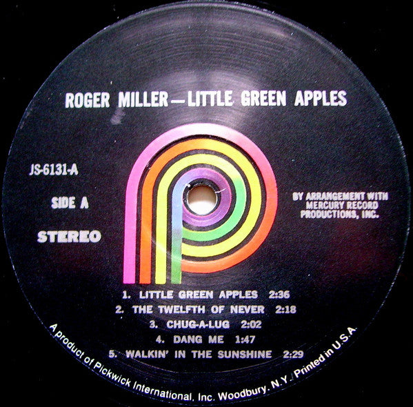 Roger Miller : Little Green Apples (LP, Comp)