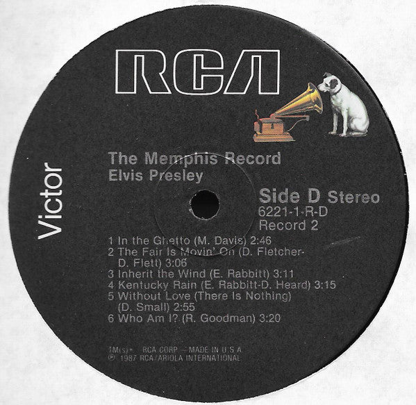 Elvis Presley : The Memphis Record (2xLP, Comp)