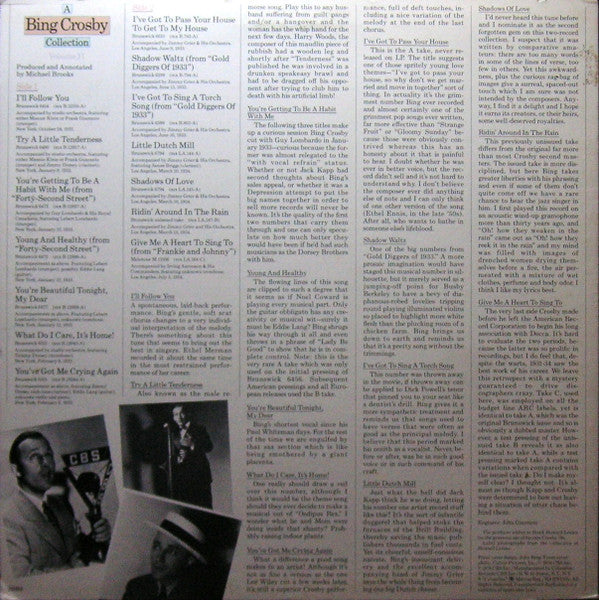 Bing Crosby : A Bing Crosby Collection Volume II (LP, Comp, Mono)