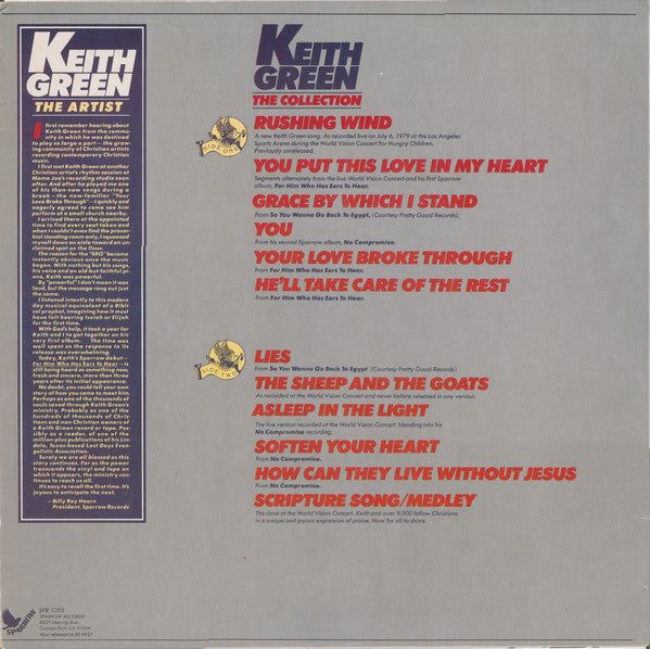 Keith Green (2) : The Keith Green Collection (LP, Comp)