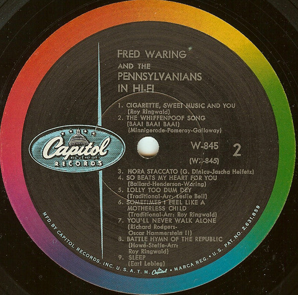 Fred Waring & The Pennsylvanians : Fred Waring & The Pennsylvanians In Hi-Fi (LP, Album, Mono)