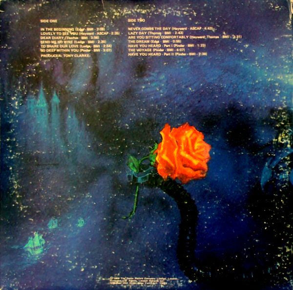 The Moody Blues : On The Threshold Of A Dream (LP, Album, BW )
