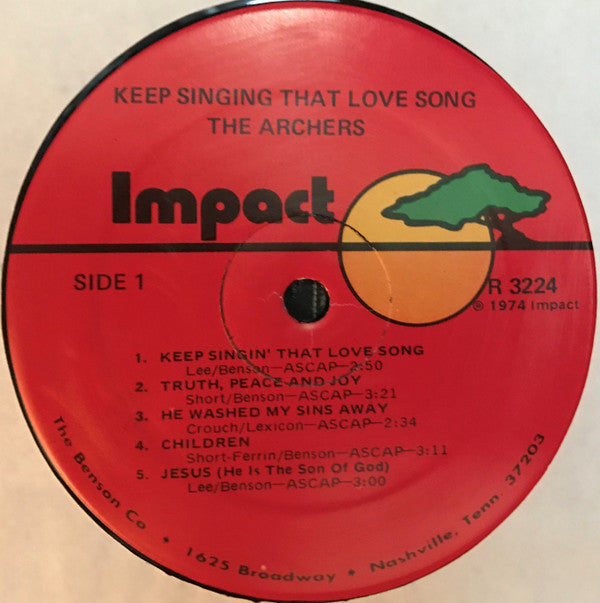 The Archers (3) : Keep Singin' That Love Song (LP)