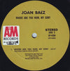 Joan Baez : Where Are You Now, My Son? (LP, Album, Mon)