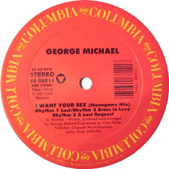 George Michael : I Want Your Sex (12")
