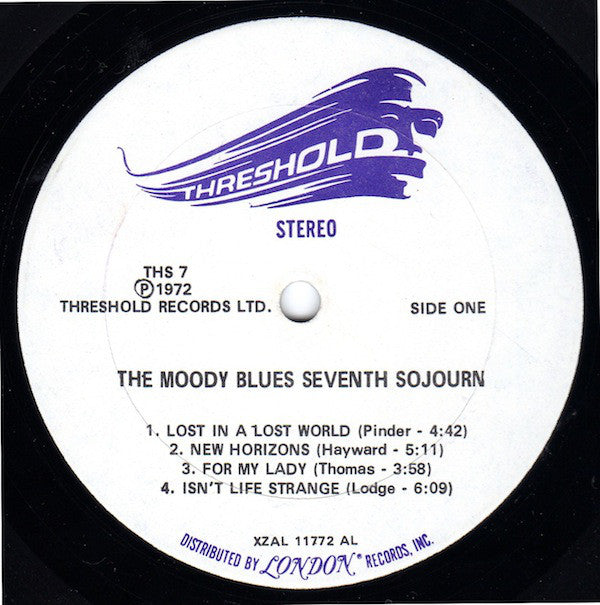 The Moody Blues : Seventh Sojourn (LP, Album, AL )