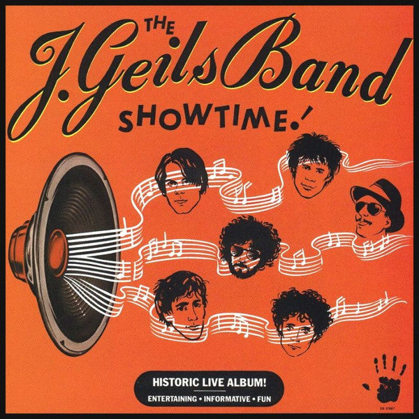 The J. Geils Band : Showtime! (LP, Album, Jac)