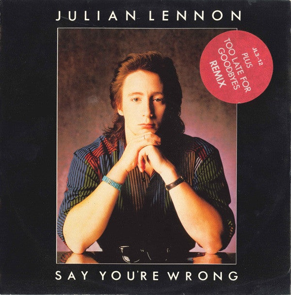 Julian Lennon : Say You're Wrong (12", Maxi)