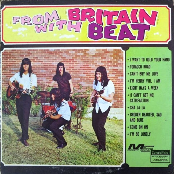 Unknown Artist : From Britain With Beat (LP, Album)