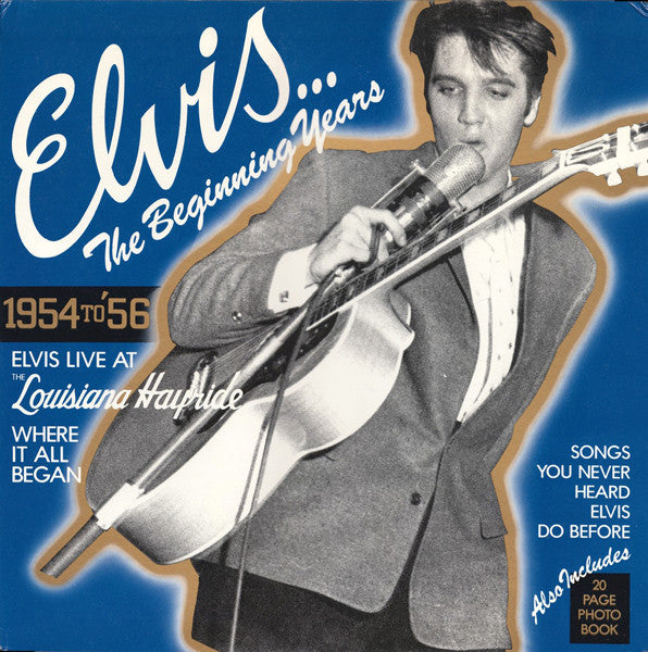 Elvis Presley : The Beginning Years, 1954 To '56 (LP, Comp, Gat)