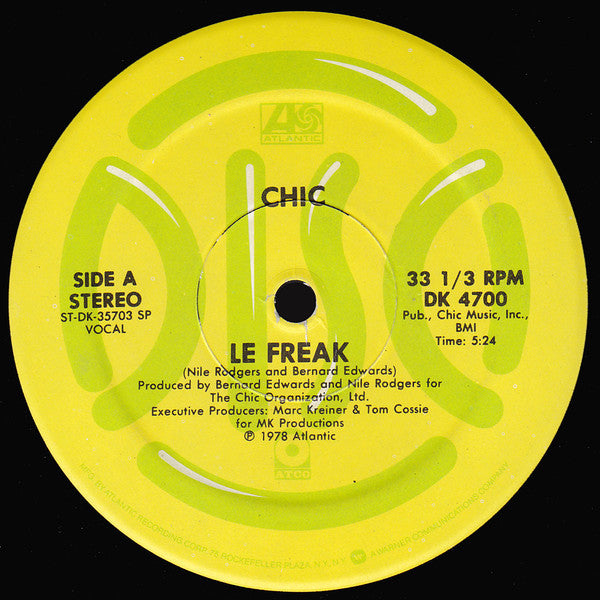 Chic : Le Freak (12")