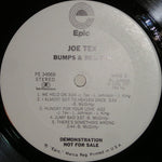 Joe Tex : Bumps & Bruises (LP, Album, Promo, CTH)