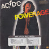 AC/DC : Powerage (LP, Album, Pre)