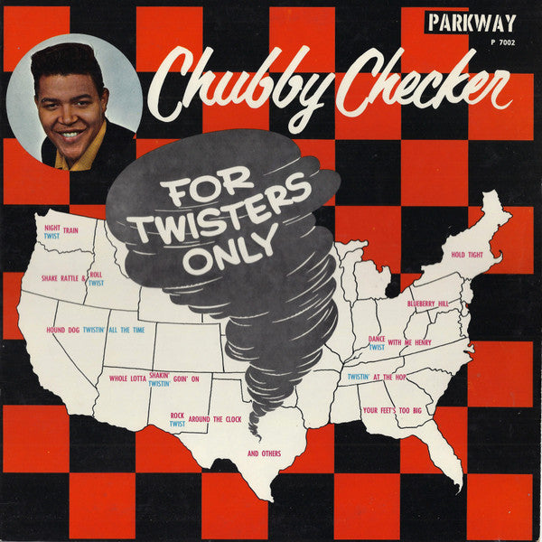 Chubby Checker : For Twisters Only (LP, Album, Mono)