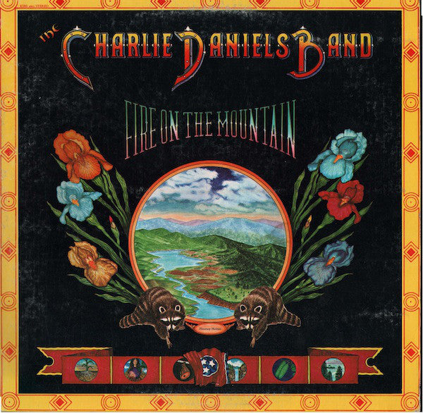 The Charlie Daniels Band : Fire On The Mountain (LP, Album, Blu + 7", EP)