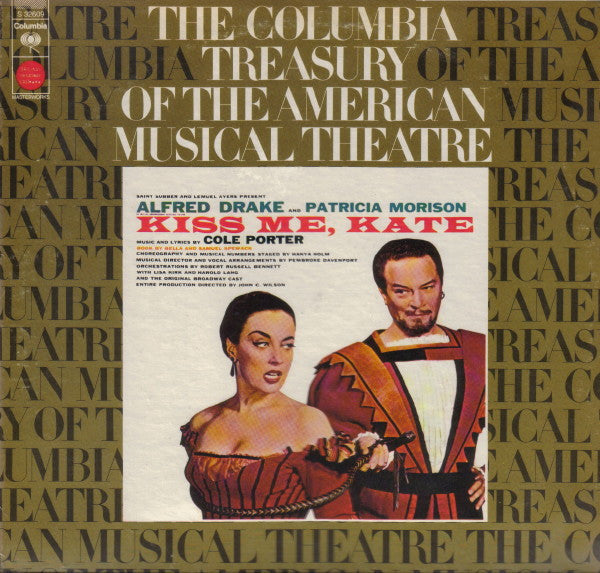 Cole Porter, Saint Subber And Lemuel Ayers Present Alfred Drake And Patricia Morison : Kiss Me, Kate (LP, Mono, RE)
