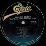 Mickey Gilley : That's All That Matters To Me (LP, Album, Ter)