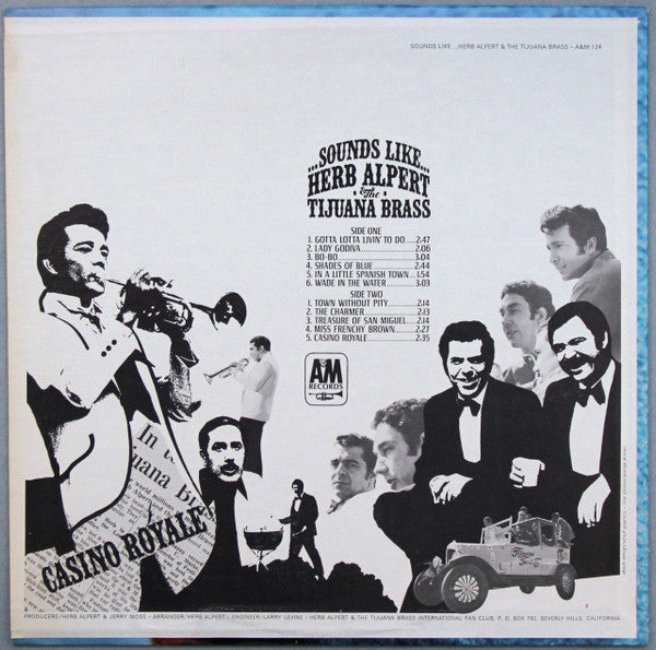 Herb Alpert & The Tijuana Brass : Sounds Like...Herb Alpert & The Tijuana Brass (LP, Album)