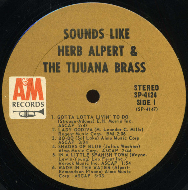 Herb Alpert & The Tijuana Brass : Sounds Like...Herb Alpert & The Tijuana Brass (LP, Album)