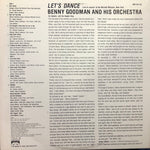 Benny Goodman And His Orchestra : Let's Dance (LP, Album, RM)