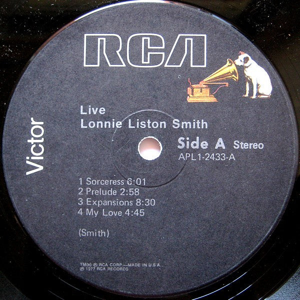 Lonnie Liston Smith : Live! (LP, Album, Gat)