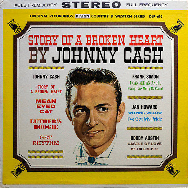 Johnny Cash, Frank Simon, Jan Howard, Bobby Austin : Story Of A Broken Heart  (LP, Comp)