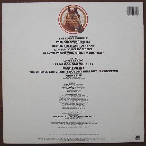 Jump 'N The Saddle : Jump 'N The Saddle Band (LP, Album)