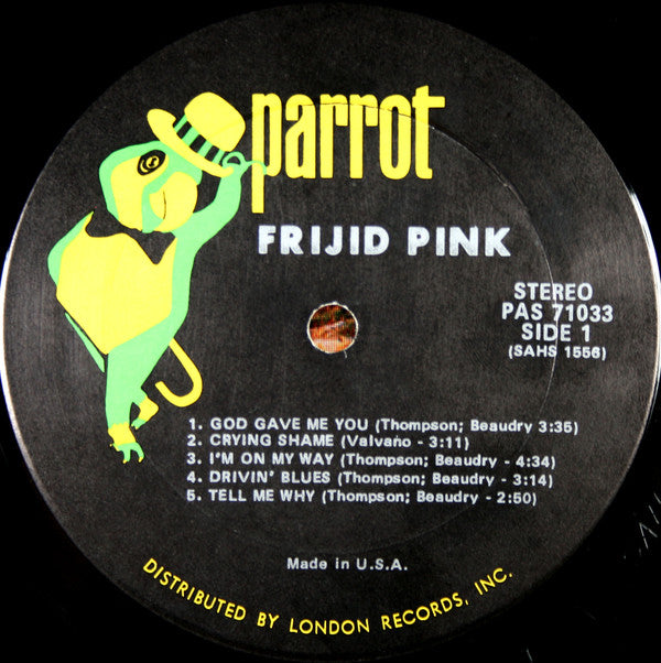 Frijid Pink : Frijid Pink (LP, Album, Ter)