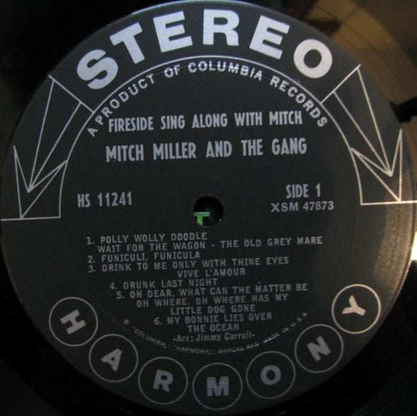 Mitch Miller And The Gang : Fireside Sing Along With Mitch (LP, RE)