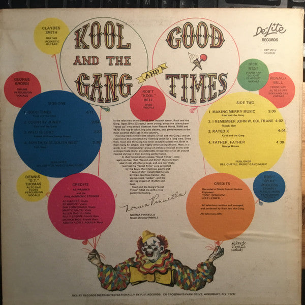 Kool & The Gang : Good Times (LP, Album, Win)