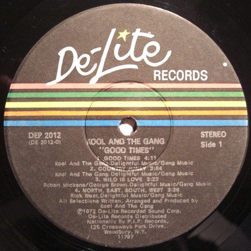 Kool & The Gang : Good Times (LP, Album, Win)