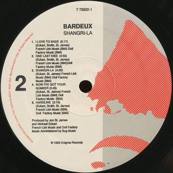 Bardeux : Shangri-La (LP, Album)